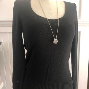 EXPRESS All black dress shirt